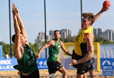 虎扑app-成都世运会｜沙滩手球男子决赛：德国队夺冠