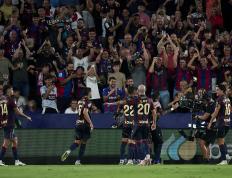 虎扑-（体育(yù)）足球——西甲：巴塞罗那胜莱万特