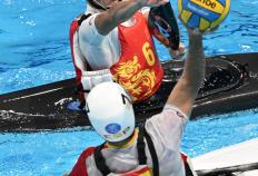 虎扑平台-（成都世运会）皮艇球——男子第5-8名安慰赛半决赛：中国队不敌西班牙队