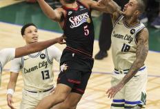 虎扑网址-（体育）篮球——NBA常规赛：76人胜雄鹿