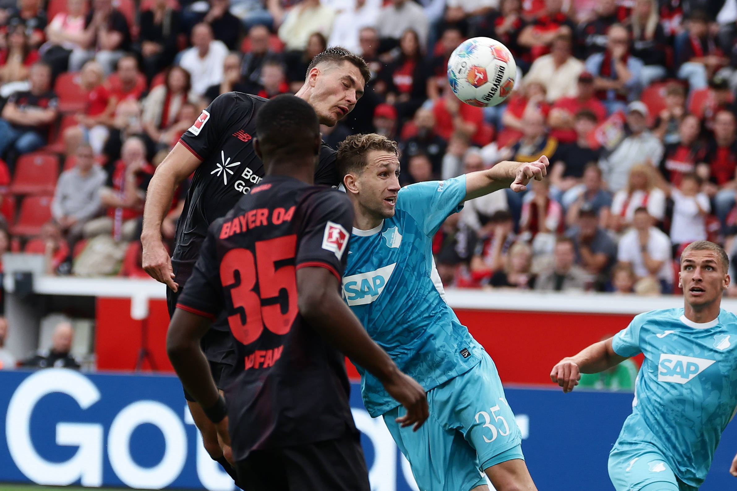 虎扑评分-(体育)足球——德甲:勒沃库森不敌霍芬海姆