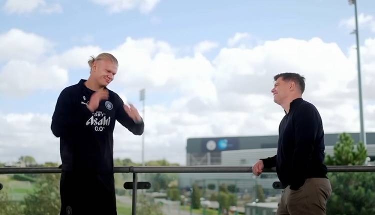 虎扑中国-谁?哈兰德:早年经常见曼城错失良机,当时就想如果是我多好